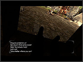 This is probably... ghoul... Where is he coming from? - The Gate of Stonehelm #1 - Chapter 1: The Gate of Stonehelm - Dark Messiah of Might and Magic - Game Guide and Walkthrough