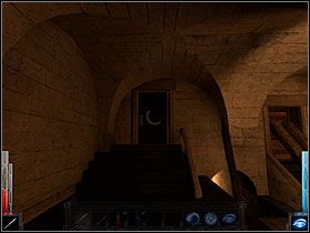 Go upstairs. - The Gleam of a Cold Knife #3 - Chapter 2: The Gleam of a Cold Knife - Dark Messiah of Might and Magic - Game Guide and Walkthrough