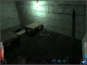 Old Key and A quiver - The Gleam of a Cold Knife #4 - Chapter 2: The Gleam of a Cold Knife - Dark Messiah of Might and Magic - Game Guide and Walkthrough