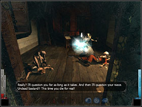 Ghoul is attacking Menelag - The Gleam of a Cold Knife #6 - Chapter 2: The Gleam of a Cold Knife - Dark Messiah of Might and Magic - Game Guide and Walkthrough