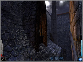 Go to the right to the window. - Dead Man's Trail #1 - Chapter 3: Dead Man's Trail - Dark Messiah of Might and Magic - Game Guide and Walkthrough