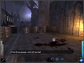 The direction will change... Run! - Dead Man's Trail #1 - Chapter 3: Dead Man's Trail - Dark Messiah of Might and Magic - Game Guide and Walkthrough