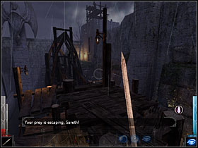 The edge of roof is ending... - Dead Man's Trail #1 - Chapter 3: Dead Man's Trail - Dark Messiah of Might and Magic - Game Guide and Walkthrough