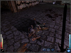 Trap Door Key - Dead Man's Trail #2 - Chapter 3: Dead Man's Trail - Dark Messiah of Might and Magic - Game Guide and Walkthrough