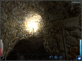 Stoned corridor - Dead Man's Trail #3 - Chapter 3: Dead Man's Trail - Dark Messiah of Might and Magic - Game Guide and Walkthrough