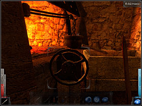 Put the dish with iron bar above the fireplace. - Dead Man's Trail #3 - Chapter 3: Dead Man's Trail - Dark Messiah of Might and Magic - Game Guide and Walkthrough