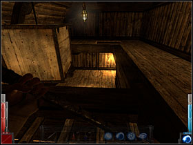 Jump on the lower level. - Across the Sea of Blood #1 - Chapter 4: Across the Sea of Blood - Dark Messiah of Might and Magic - Game Guide and Walkthrough