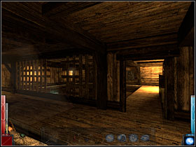 Through the door and gangway is leading lower. - Across the Sea of Blood #2 - Chapter 4: Across the Sea of Blood - Dark Messiah of Might and Magic - Game Guide and Walkthrough