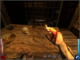 On the table there are some items, too. - Across the Sea of Blood #2 - Chapter 4: Across the Sea of Blood - Dark Messiah of Might and Magic - Game Guide and Walkthrough