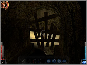 Kick these boards. - The Temple of the Spider #1 - Chapter 5: The Temple of the Spider - Dark Messiah of Might and Magic - Game Guide and Walkthrough