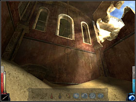 The chain.. It looks so obvious, hmm... - The Temple of the Spider #3 - Chapter 5: The Temple of the Spider - Dark Messiah of Might and Magic - Game Guide and Walkthrough