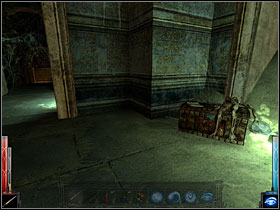 Dead body is lying on the box... - The Temple of the Spider #3 - Chapter 5: The Temple of the Spider - Dark Messiah of Might and Magic - Game Guide and Walkthrough