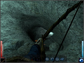 Shot to entice spiders. - The Temple of the Spider #4 - Chapter 5: The Temple of the Spider - Dark Messiah of Might and Magic - Game Guide and Walkthrough