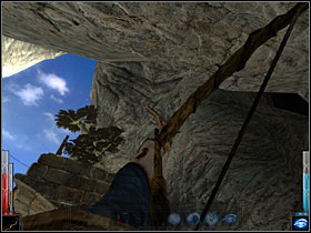 Use Rope Bow! - The Temple of the Spider #8 - Chapter 5: The Temple of the Spider - Dark Messiah of Might and Magic - Game Guide and Walkthrough