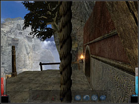 Hanging on the line... - The Temple of the Spider #8 - Chapter 5: The Temple of the Spider - Dark Messiah of Might and Magic - Game Guide and Walkthrough