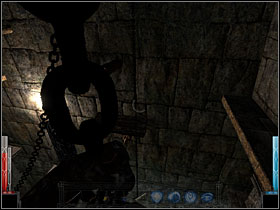 ...Climb down! - The Altar of the Skull #4 - Chapter 6: The Altar of the Skull - Dark Messiah of Might and Magic - Game Guide and Walkthrough