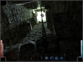 Climb up the chain - Fire in the Blood #2 - Chapter 7: Fire in the Blood - Dark Messiah of Might and Magic - Game Guide and Walkthrough