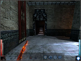 Go up and be careful... - In the House of Ashes #1 - Chapter 8: In the House of Ashes - Dark Messiah of Might and Magic - Game Guide and Walkthrough