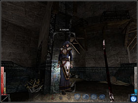 They hung this man.. Awful... - In the House of Ashes #2 - Chapter 8: In the House of Ashes - Dark Messiah of Might and Magic - Game Guide and Walkthrough