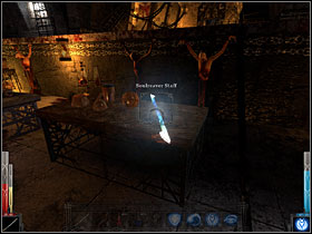 This is not useful, you already have better items than this. - In the House of Ashes #3 - Chapter 8: In the House of Ashes - Dark Messiah of Might and Magic - Game Guide and Walkthrough