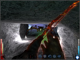 Huge spider - In the House of Ashes #5 - Chapter 8: In the House of Ashes - Dark Messiah of Might and Magic - Game Guide and Walkthrough