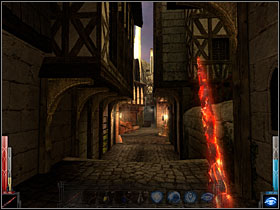 This silence is terrified... - City of Flame #2 - Chapter 9: City of Flame - Dark Messiah of Might and Magic - Game Guide and Walkthrough