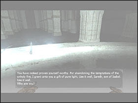 Then you will be normal human again.. - City of Flame #2 - Chapter 9: City of Flame - Dark Messiah of Might and Magic - Game Guide and Walkthrough