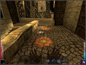 Fire Traps are waiting for them... - City of Flame #2 - Chapter 9: City of Flame - Dark Messiah of Might and Magic - Game Guide and Walkthrough