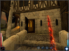 House with many interesting items inside - City of Flame #2 - Chapter 9: City of Flame - Dark Messiah of Might and Magic - Game Guide and Walkthrough