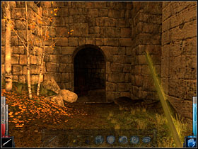 Hide there, quickly! - City of Flame #3 - Chapter 9: City of Flame - Dark Messiah of Might and Magic - Game Guide and Walkthrough