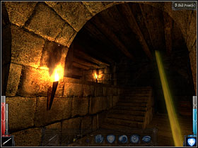 Go upstairs. - City of Flame #3 - Chapter 9: City of Flame - Dark Messiah of Might and Magic - Game Guide and Walkthrough