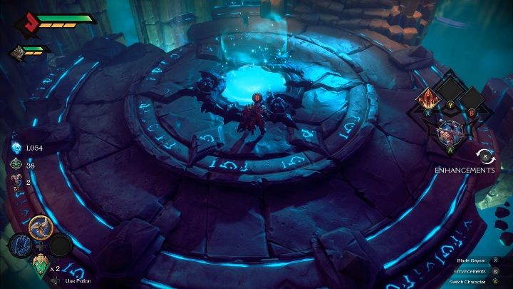 To change the character, you need to press LB and A - The differences between heroes in Darksiders Genesis - Basics - Darksiders Genesis Guide