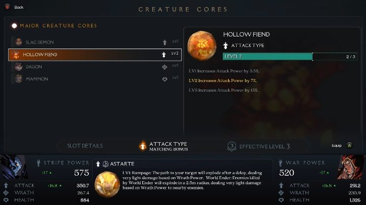 You can develop cores by killing a specific type of opponent - Creature cores in Darksiders Genesis - Heroes development and combat - Darksiders Genesis Guide