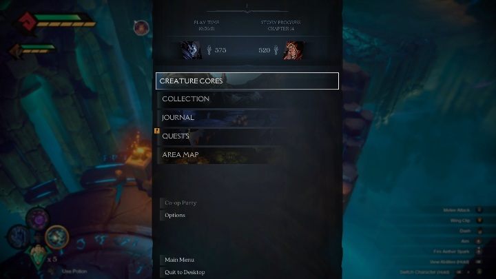 There are three types of cores: Health, Wrath and Attack - Creature cores in Darksiders Genesis - Heroes development and combat - Darksiders Genesis Guide