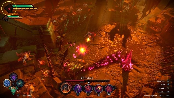 Chaos/Anarchy can be recharged by killing enemies - Chaos, Anarchy in Darksiders Genesis - Heroes development and combat - Darksiders Genesis Guide