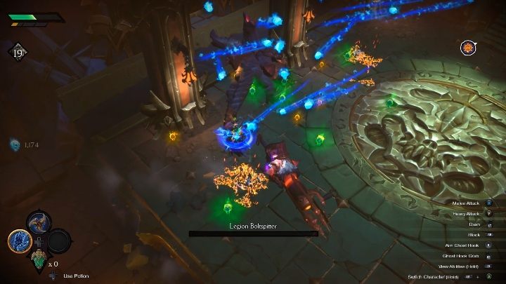 The main cores are dropped by bosses and mini-bosses - Starting tips for Darksiders Genesis - Basics - Darksiders Genesis Guide