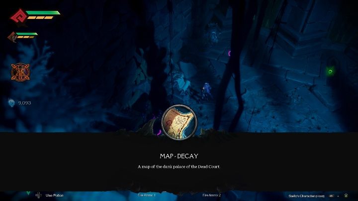 When you find a map, the game will inform you about this - How to get a map in Darksiders Genesis? - The map and the game world - Darksiders Genesis Guide