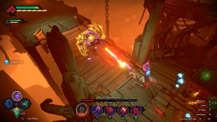 Chaos/Anarchy are special skills that you unlock by completing the fifth chapter - Combat system in Darksiders Genesis - Heroes development and combat - Darksiders Genesis Guide