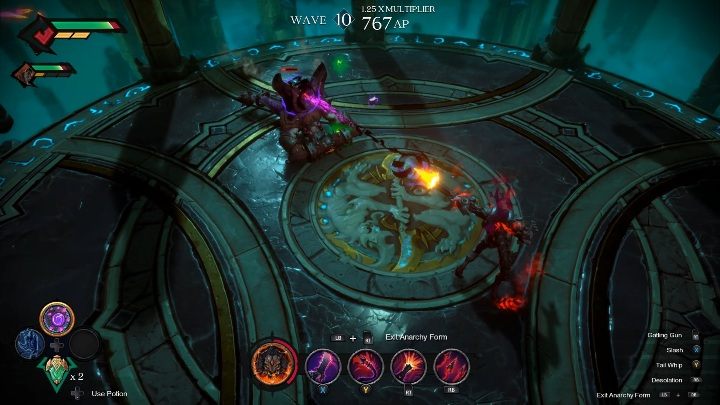 While the Chaos skill is active, you deal more damage, knock enemies backward and become much more resistant to enemy attacks - Combat system in Darksiders Genesis - Heroes development and combat - Darksiders Genesis Guide