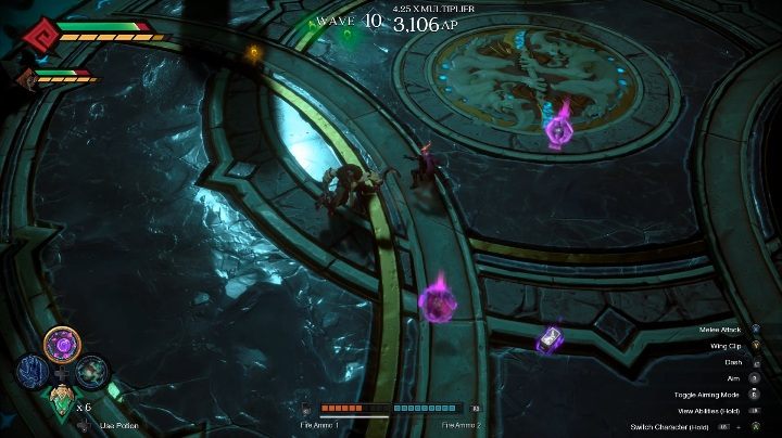 If the enemy is near death, you can perform an execution - Combat system in Darksiders Genesis - Heroes development and combat - Darksiders Genesis Guide