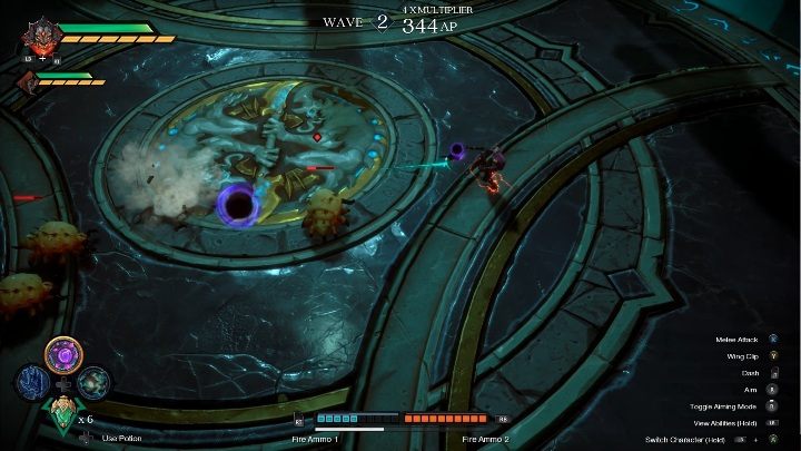 In Darksiders Genesis, you can experiment with ammo/sword types - Combat system in Darksiders Genesis - Heroes development and combat - Darksiders Genesis Guide