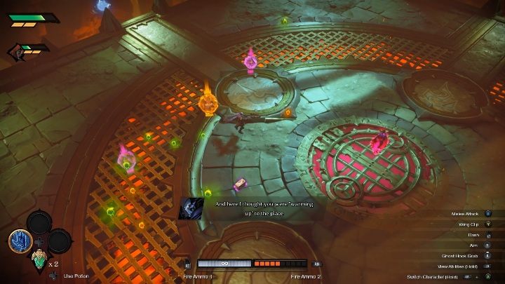 After defeating your opponent, you will receive cores and move on to the next stage - Slag Demon - Chapter 2 | Boss in Darksiders Genesis - Bosses and mini-bosses - Darksiders Genesis Guide