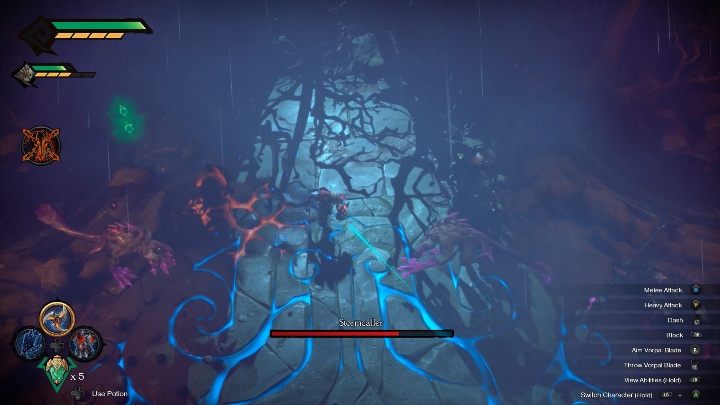 If you have the opportunity, get rid of the minions first - Stormcaller - chapter 12 | Boss in Darksiders Genesis - Bosses and mini-bosses - Darksiders Genesis Guide