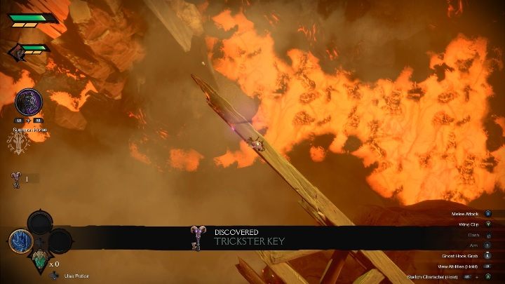 To open the Trickster Door, you need to have two keys - How to open the Trickster Door in the Void Chapter 1 in Darksiders Genesis? - Puzzles - Darksiders Genesis Guide