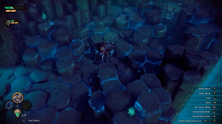 The room is full of resources and cores - How to open the Trickster Door in the Void Chapter 1 in Darksiders Genesis? - Puzzles - Darksiders Genesis Guide