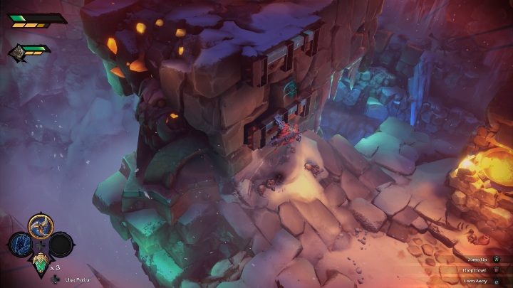 After killing the boss, climb the column located on the left side of the arena - How to open the passage to the Void Chapter 4 in Darksiders Genesis? - Puzzles - Darksiders Genesis Guide