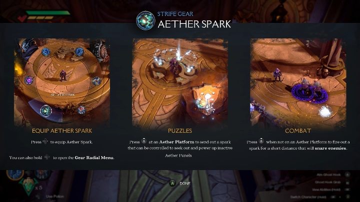 1 - How to use Aether Spark Chapter 11 in Darksiders Genesis? - Puzzles - Darksiders Genesis Guide