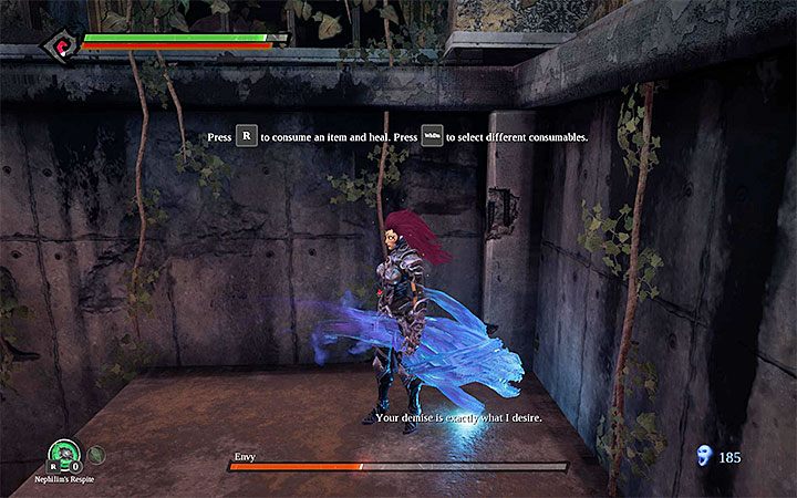 If Fury died, always try to retrieve souls which you had in the moment of death - General advice for Darksiders 3 - Game basics - Darksiders 3 Guide