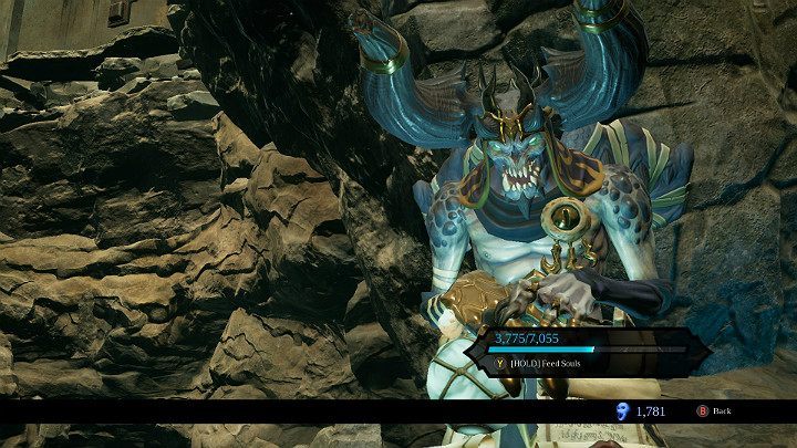 To get the next level, just talk to Vulgrim and select the first dialog option - Character Development in Darksiders 3 - Game basics - Darksiders 3 Guide