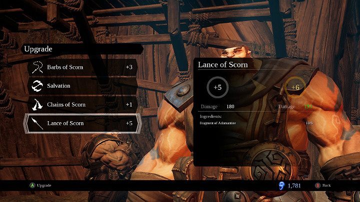 You can upgrade your weapons in the Makers Forge - Upgrading weapons and improvements in Darksiders 3 - Game basics - Darksiders 3 Guide